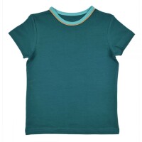 T-Shirt uni petrol