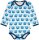 Body Langarm Faultiere cobalt