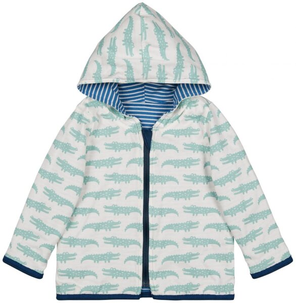 Wendejacke Krokodile cobalt
