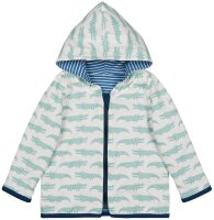 Wendejacke Krokodile cobalt