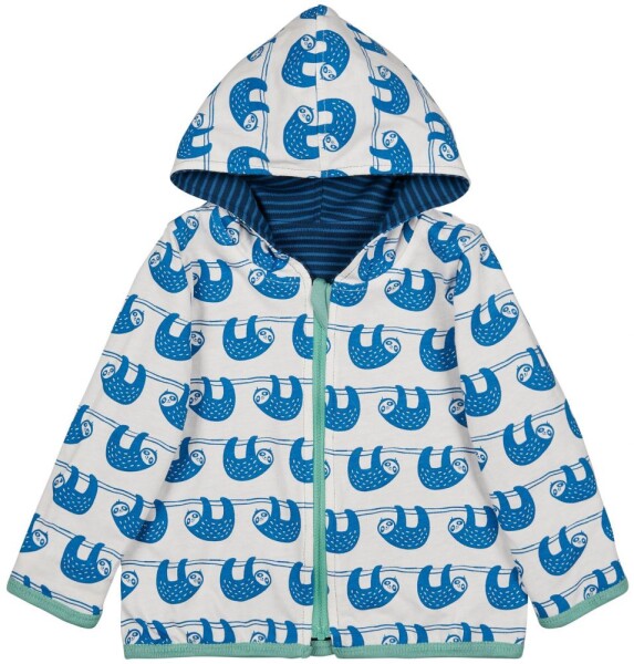 Wendejacke Faultiere ultramarin