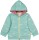 Kapuzenjacke Krokodile mint und Streifen