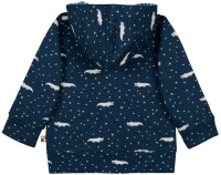 Kapuzenjacke Krokodile ultramarin