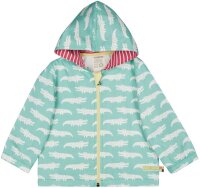 Jacke wasserabweisend Krokodile mint