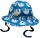 Hut wasserabweisend Faultiere cobalt