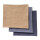 Mulltuch 3er-Pack 65 X 65 blau mix