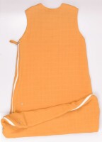Musselin Schlafsack Mitwachsend ockergelb 3-24 Monate