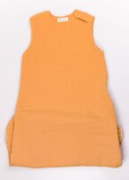 Musselin Schlafsack Mitwachsend ockergelb 3-24 Monate