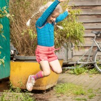 Jasmin Shorts tea rose