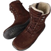 discoverSTYLE Schn&uuml;rstiefel Wolle kastanie - 38