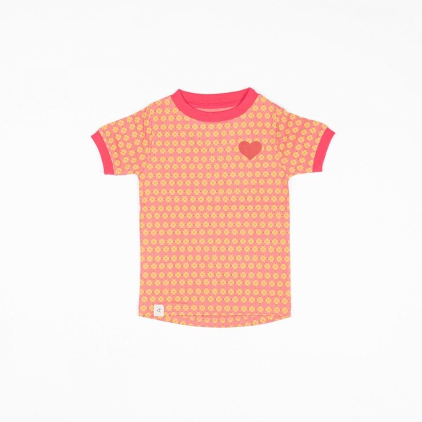 Bella T-Shirt Blumen tea rose