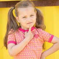 Bella T-Shirt Blumen tea rose