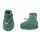 Booties Soft Wolle grün - 68/74