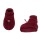 Booties Soft Wolle bordeaux - 56/62