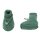 Booties Soft Wolle grün  - 86/92