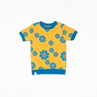 Vesta T-Shirt Flower Power bright gold