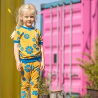 Vesta T-Shirt Flower Power bright gold
