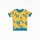 Vesta T-Shirt Flower Power bright gold