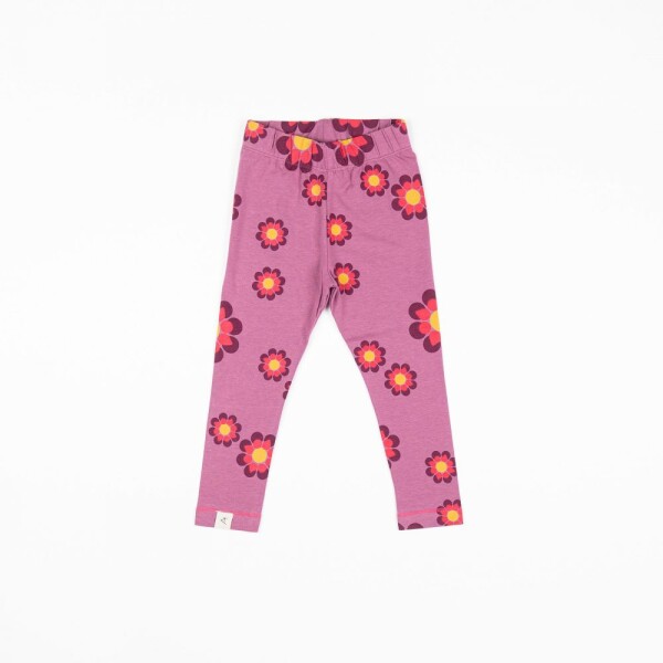 Haniella Leggings Flower Power lila