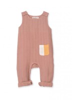 Einteiler mit Tasche sienna earth