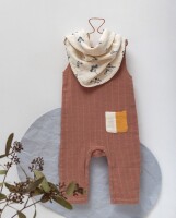 Einteiler mit Tasche sienna earth