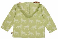 Outdoorjacke wasserabweisend Zebras avocado - 86/92