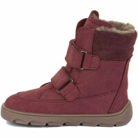 Barefoot Klettstiefel Zeru Tex Winter bordeaux - 30