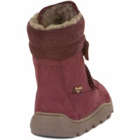 Barefoot Klettstiefel Zeru Tex Winter bordeaux - 30