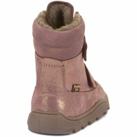 Barefoot Klettstiefel Zeru Tex Winter pink/gold - 30
