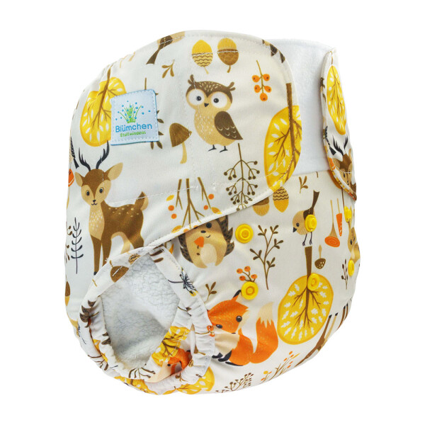 Blümchen 2in1 XL Klett Waldtiere