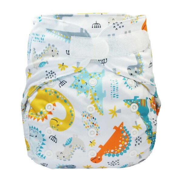 Blümchen 2in1 Onesize Klett Dinos