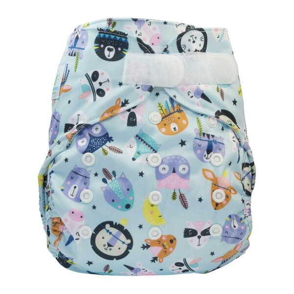 Blümchen 2in1 Onesize Klett Animal Spirit