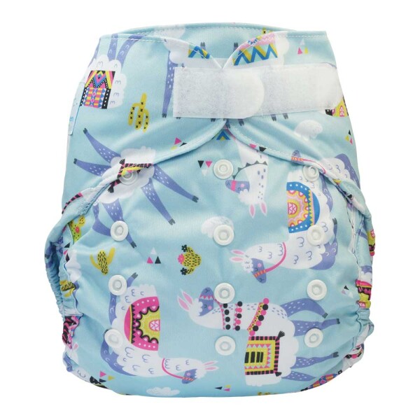 Blümchen 2in1 Onesize Klett Llama