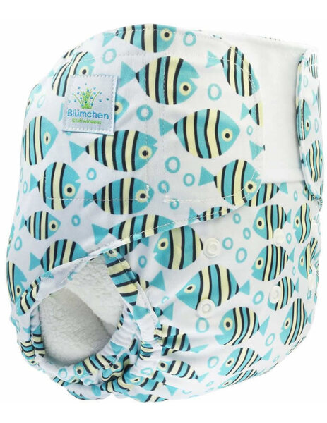Blümchen 2in1 XL Klett Fische