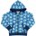 Kapuzenjacke Elefantenfreunde blau