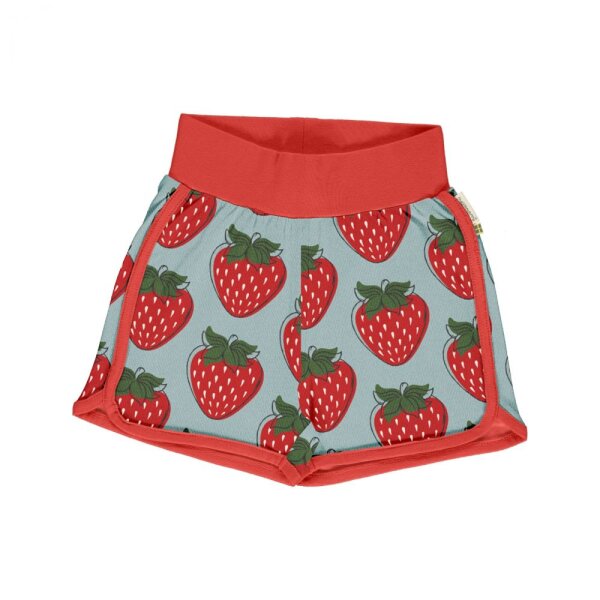 Shorts Erdbeeren hellblau