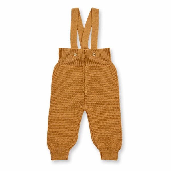 Florin Strick-Trägerhose camel - 50/56