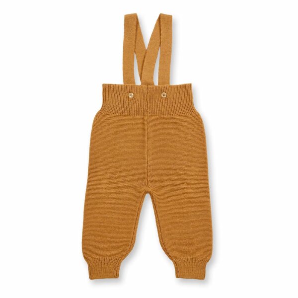 Florin Strick-Trägerhose camel - 80