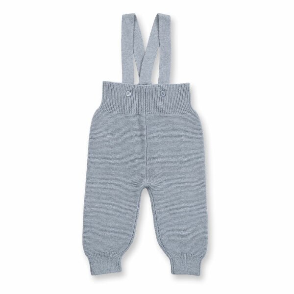 Florin Strick-Trägerhose grey - 50/56