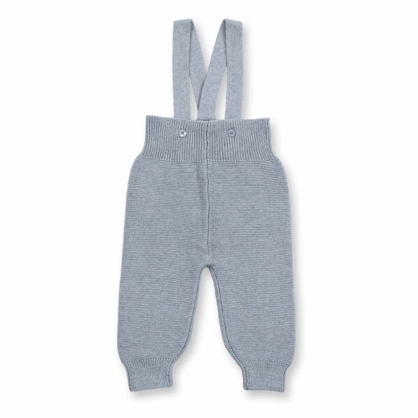 Florin Strick-Trägerhose grey - 74