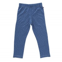 Leggings P&uuml;nktchen blau