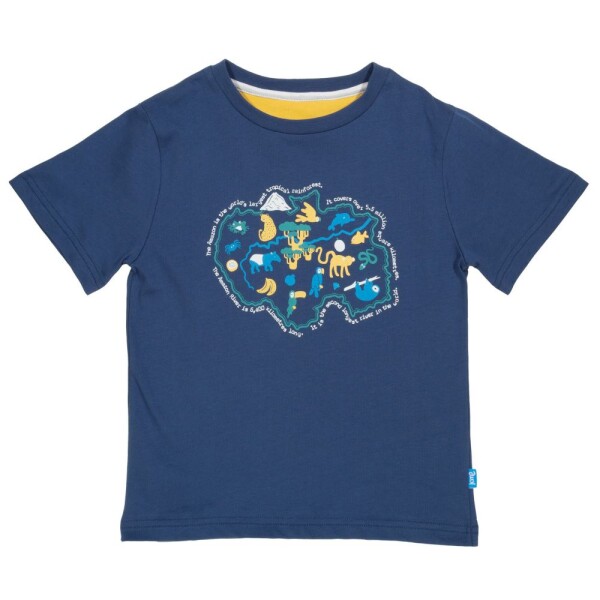 T-Shirt Amazonas blau
