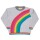 Pullover Regenbogen grau