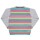 Pullover Regenbogen grau