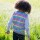 Pullover Regenbogen grau