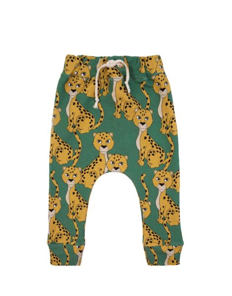 Baggy Pants Leoparden grün