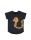 T-shirt Schlange schwarz