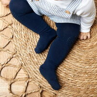 Krabbel Strumpfhose navy blue - 74/80