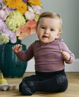Krabbel Strumpfhose dark grey - 74/80