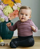 Krabbel Strumpfhose dark grey - 80/86
